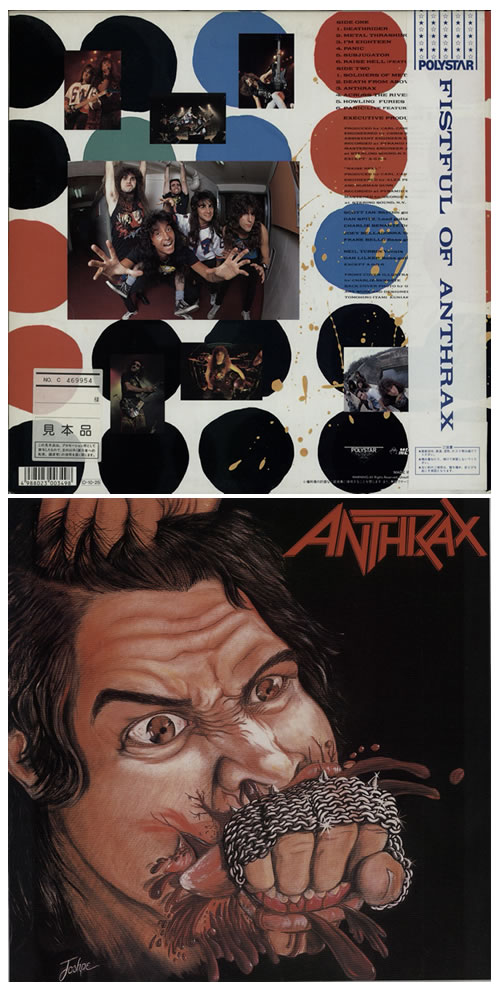 Fistful of Anthrax Japan limited edition A Fistful of Dollars
